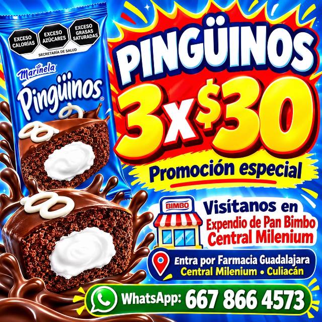 Pingüinos 2 piezas